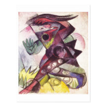 Franz Marc - Caliban Tempest Shakespeare 1914 Postcard