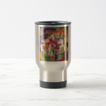 Franz Marc - Elephant Horse Cattle Winter 1913-14 mugs