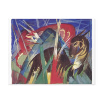 Franz Marc - Fabeltiere I 1913 Horse Abstract