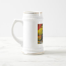 Franz Marc - Little Blue Horse 1912 Oil Canvas Mug
