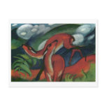 Franz Marc - Red Deer II 1912 Forest Animal fawn Post Card
