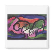 Franz Marc - Sheep 1912 Canvas Ewe Ram Wool Easter