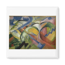 Franz Marc The Lamb 1913-14 Sheep Ewe Baby Animal