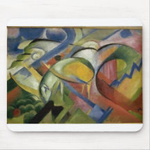 Franz Marc The Lamb 1913-14 Sheep Ewe Baby Animal Mousepads