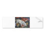 Franz Marc - Three Animals 1912 dog fox cat oil Bumper Sticker