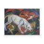 Franz Marc - Three Animals 1912 dog fox cat oil Post Cards