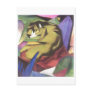 Franz Marc - Tiger 1912 Cat Jungle Canvas Yellow Postcard