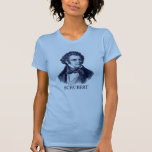 Franz Schubert, blue T Shirts