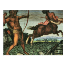 Franz von Stuck - Hercules and Nessus Postcard