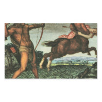 Franz von Stuck - Hercules and Nessus Rectangular Stickers