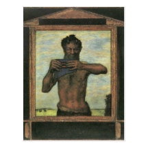 Franz von Stuck - Pan Post Card
