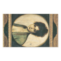 Franz von Stuck - Portrait of Mrs Feez Stickers