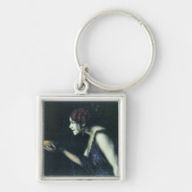 Franz von Stuck - Tilla Durieux as Circe Key Chains