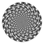 Fraser spiral illusion stickers