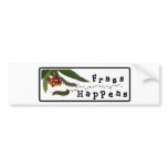 Frass Happens Bumper Sticker bumper stickers