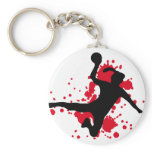 Frauenhandball handball sign key chain
