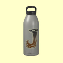 FRAZZLE MONOGRAM J water bottles