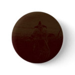 Freaky Scary Harlequin Clown Buttons