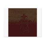 Freaky Scary Harlequin Clown Postcards