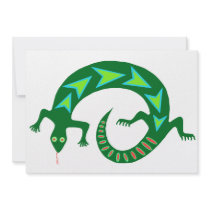 Freaky Tribal Lizard