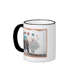 Freather French Fashion Coffee Mugs