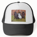 FRED GLADY'S AND HER MOTHER MESH HAT