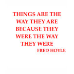 fred hoyle quote t-shirts