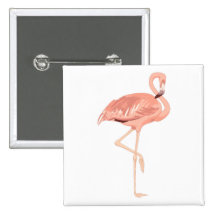 Freddy Flamingo Pin