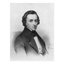 Frederic Chopin, after Ary Scheffer Postcards