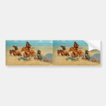 Frederic Remington's The Buffalo Runners (1909) Bumper Sticker