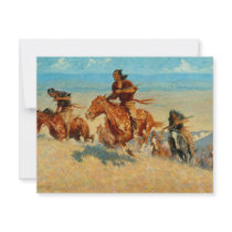 Frederic Remington's The Buffalo Runners (1909)