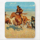 Frederic Remington's The Buffalo Runners (1909) Mouse Pad