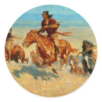 Frederic Remington's The Buffalo Runners (1909)