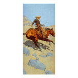 Frederic Remington's The Cowboy (1902) Customized Rack Card