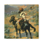 Frederic Remington's The Indian Trapper (1889) magnets