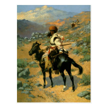 Frederic Remington's The Indian Trapper (1889) Post Cards