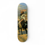 Frederic Remington's The Indian Trapper (1889) skateboards