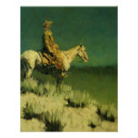 Frederic Remington's The Night Herder (circa 1908) Personalised Invite