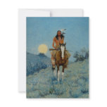 Frederic Remington's The Outlier 1909 invitations
