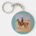 Frederic Remington's The Puncher (1895) Key Chains
