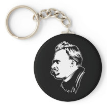 Frederich Nietzsche Portrait Mousepad Keychains