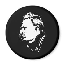 Frederich Nietzsche Portrait Mousepad Fridge Magnets