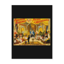 Frederick Bancroft prince of magicians Postcards