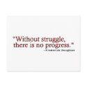 Frederick Douglas Quote postcards