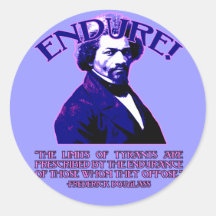 Frederick Douglass Quote: The Limits of Tyrants Stickers