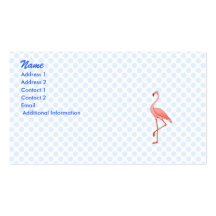 Frederick Flamingo Business Card Templates