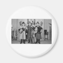 Frederick & Nelson Strolling Minstrels Refrigerator Magnets