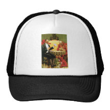 Fredrik The Great ~ Magician Vintage Magic Act Trucker Hat