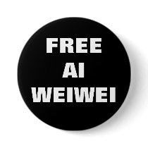 "Free Ai Weiwei" Buttons Pins