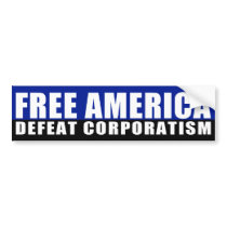 Free America Bumper Sticker